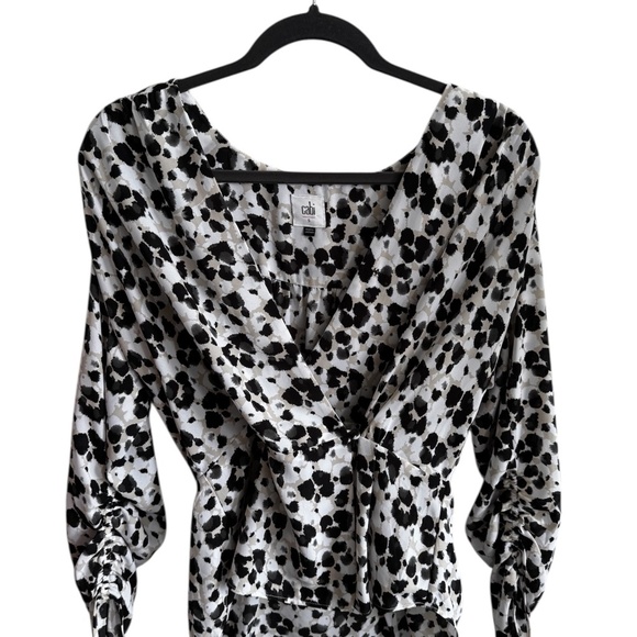 CAbi Rosette Wrap Blouse - Picture 4 of 7